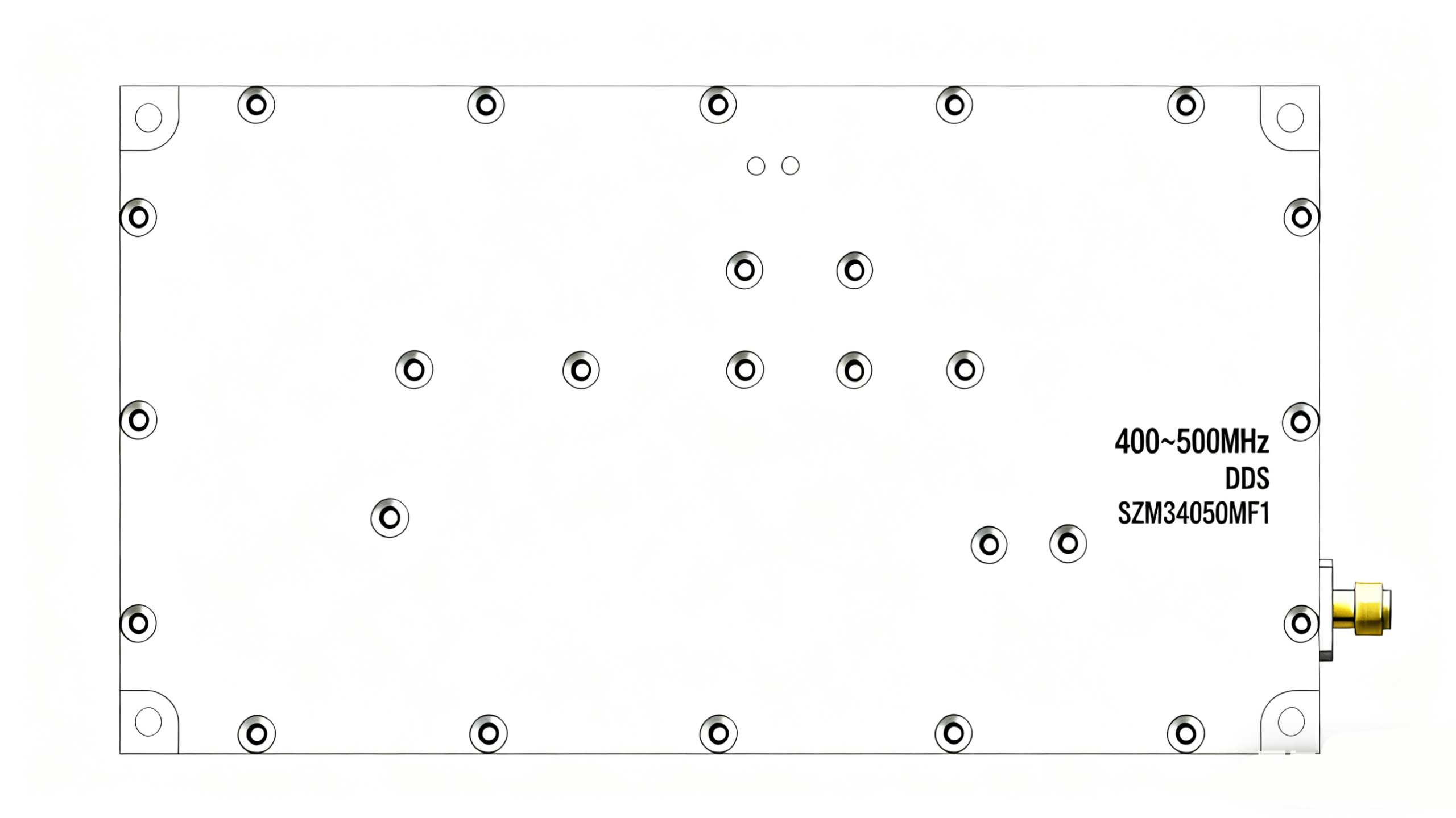 400~500MHz Digital Signal Source Module  SZMS4050MF1