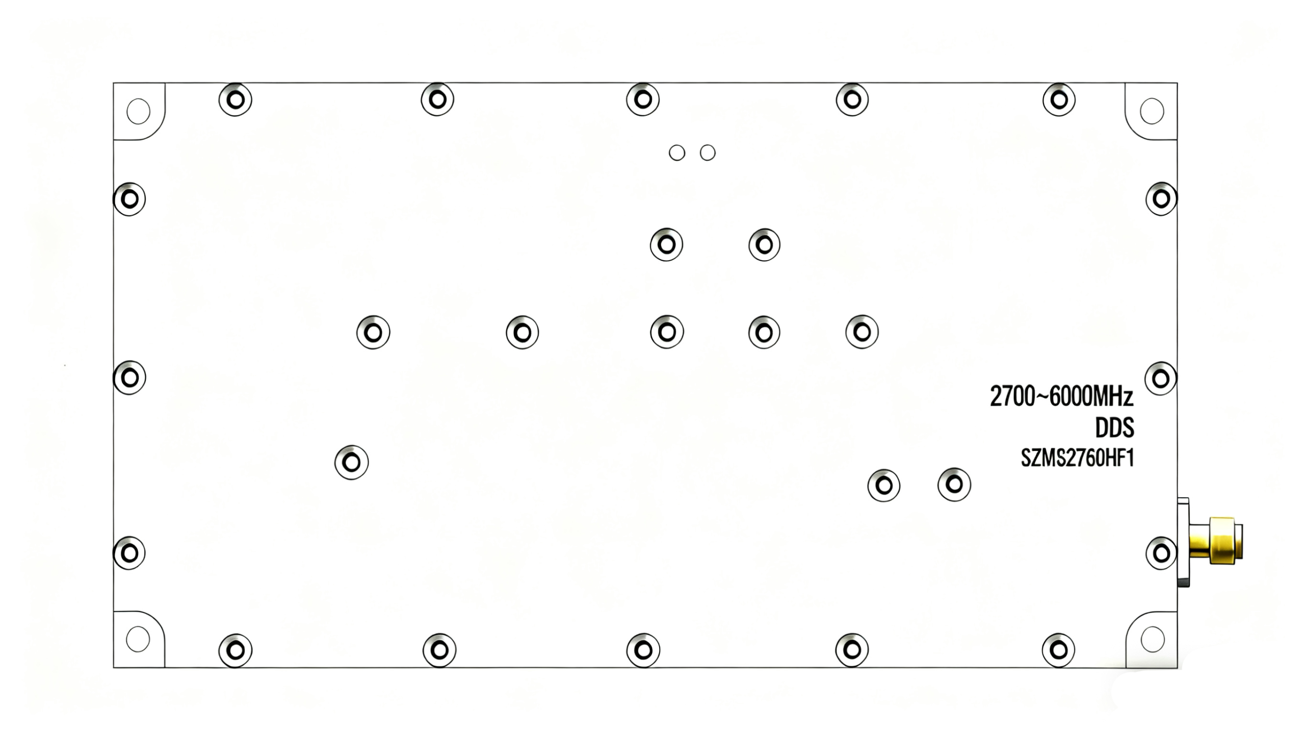 High-Frequency Drone Jammer Module – SZMS2760HF1