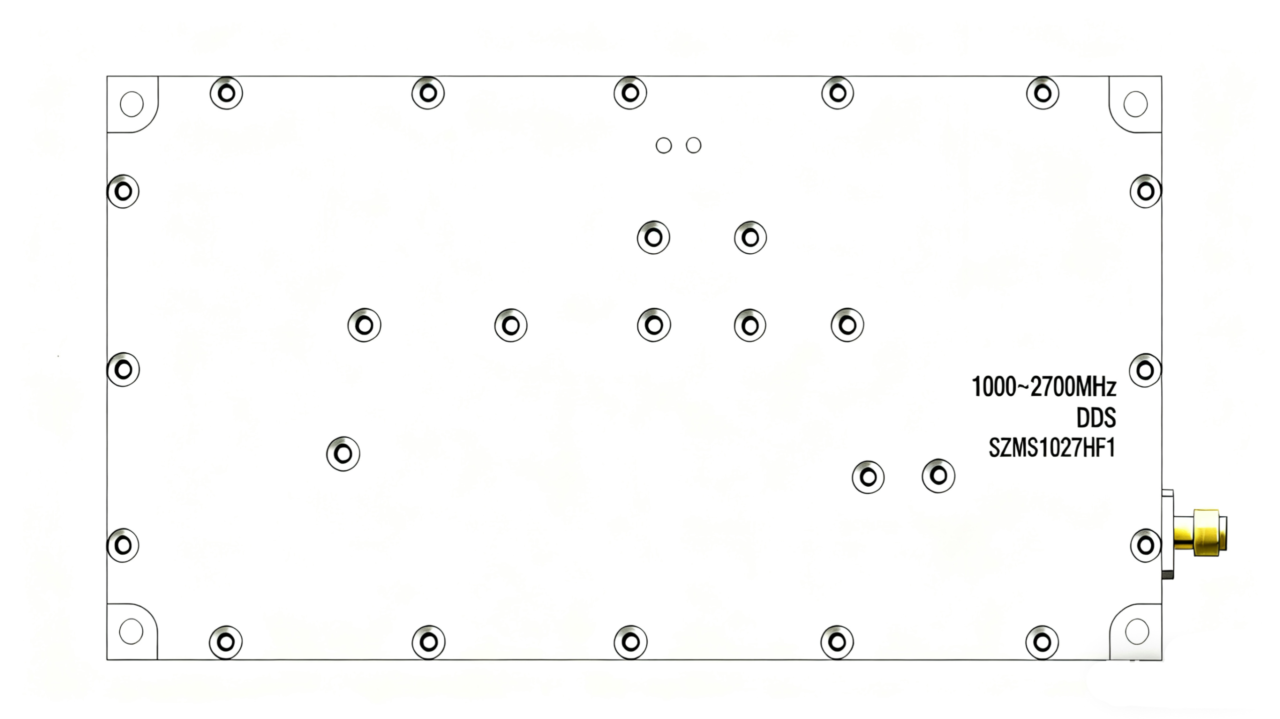 Precision Drone Jammer Module – SZMS1027HF1