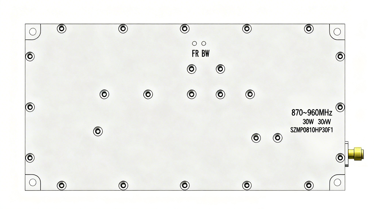 870~960MHz 30W Professional Jamming Module SZMP0810HP30F1