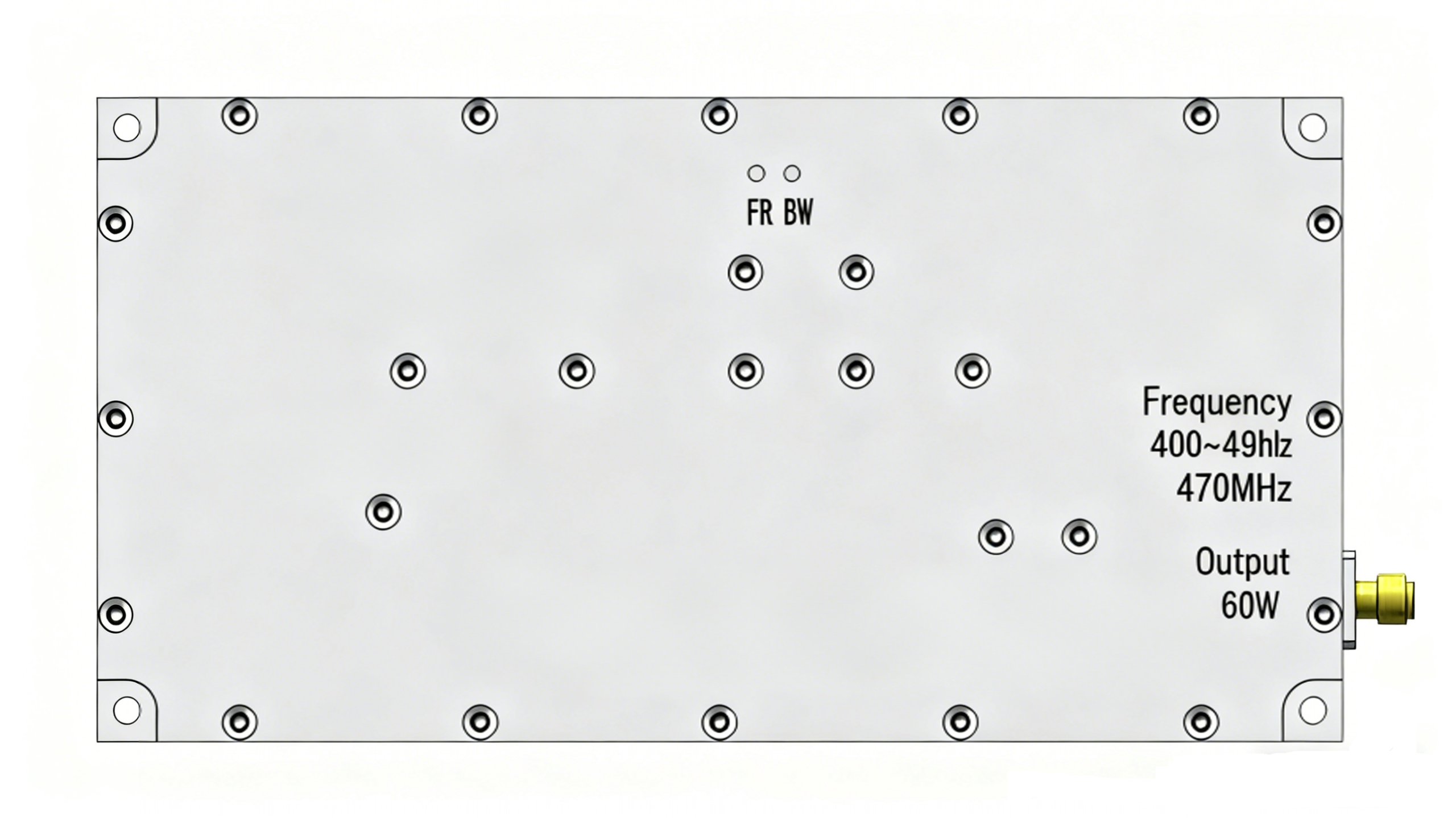 400~470MHz 60W Professional Jamming Module  SZMP4047MP60F1